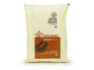 Organic Jowar Flour (Pure&Sure)