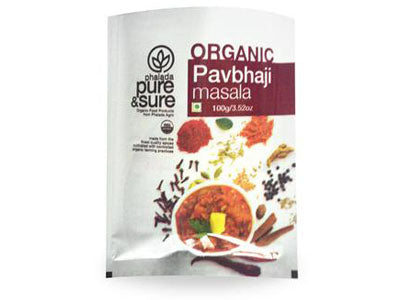 Buy Pure & Sure Organic Pav Bhaji Masala,100gm, Orgpick