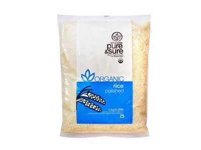 Organic Polished Rice (Pure&Sure)