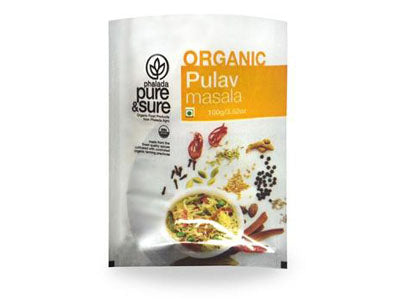 Buy Pure & Sure Organic Pulav Masala,100gm, Orgpick