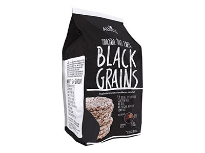 Organic Rice Cake Black Grains