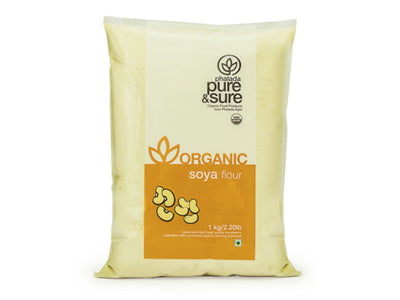 Buy Pure & Sure Organic Soya Flour Online-Orgpick