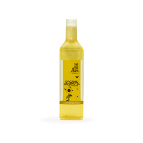Organic Sun Flower Oil (Pure&Sure)