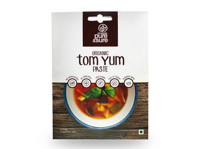 Buy Pure & Sure Organic Tom Yum Paste,50gm