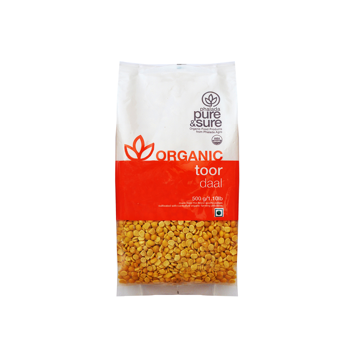 Buy Pure & Sure Organic Tur Dal,500gm