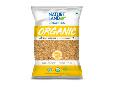 Buy Natureland's Organic Wheat Dalia(Porridge) Online At Orgpick
