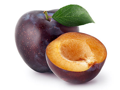 Organic plums