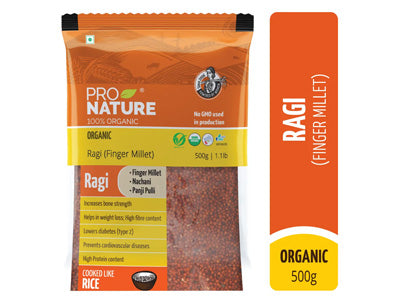 Organic Ragi (Finger Millet) (Pro Nature)