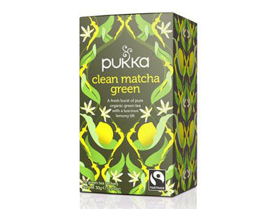 Order Pure & Sure Organic Pukka Clean Matcha Green Tea,20 bags