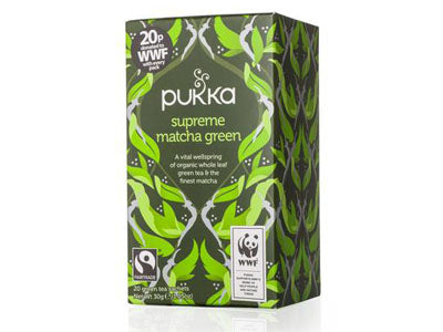 Organic PUKKA Supreme Matcha Green Tea (Pure&Sure)