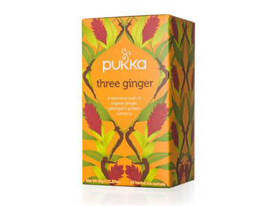 Organic PUKKA Three Ginger Tea (Pure&Sure)