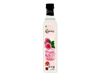 Buy Premium Quality certified Organic Rose Water Online from Orgpick