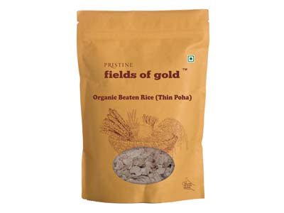 Organic Beaten Rice (Thin Poha) (Pristine)