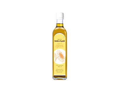 Pure Organic Cold-pressed Sunflower Oil (Pristine) -Orgpick.com