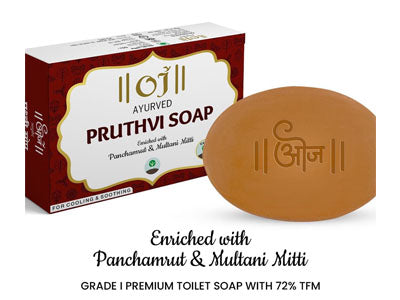 Pruthvi Soap (OJ Ayurved)