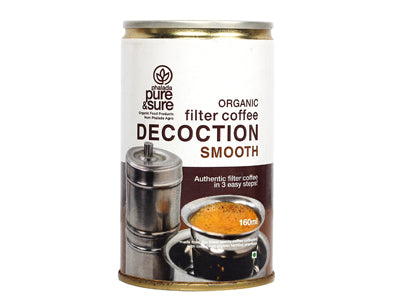 Organic Filter Coffee Decoction - Smooth (Pure&Sure)