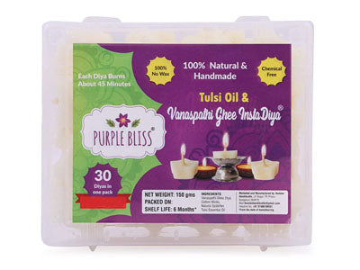 Vanaspathi Ghee Instadiya with Tulsi Essential Oil (100% Natural & Handmade)