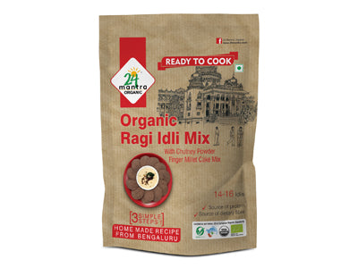 Buy 24 Mantra Organic Ragi Idly Mix Online At Orgpick