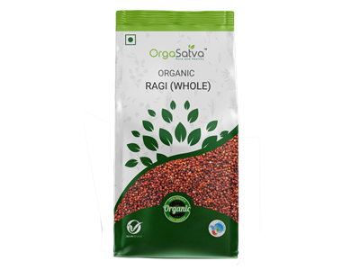 Organic Ragi Whole (OrgaSatva)