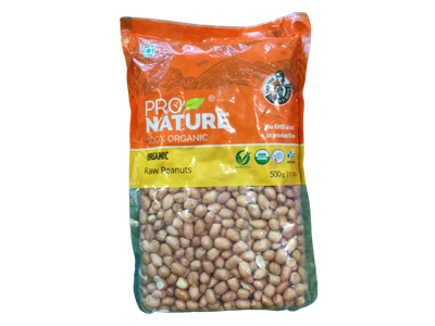 Organic Raw Peanuts (Pro Nature)