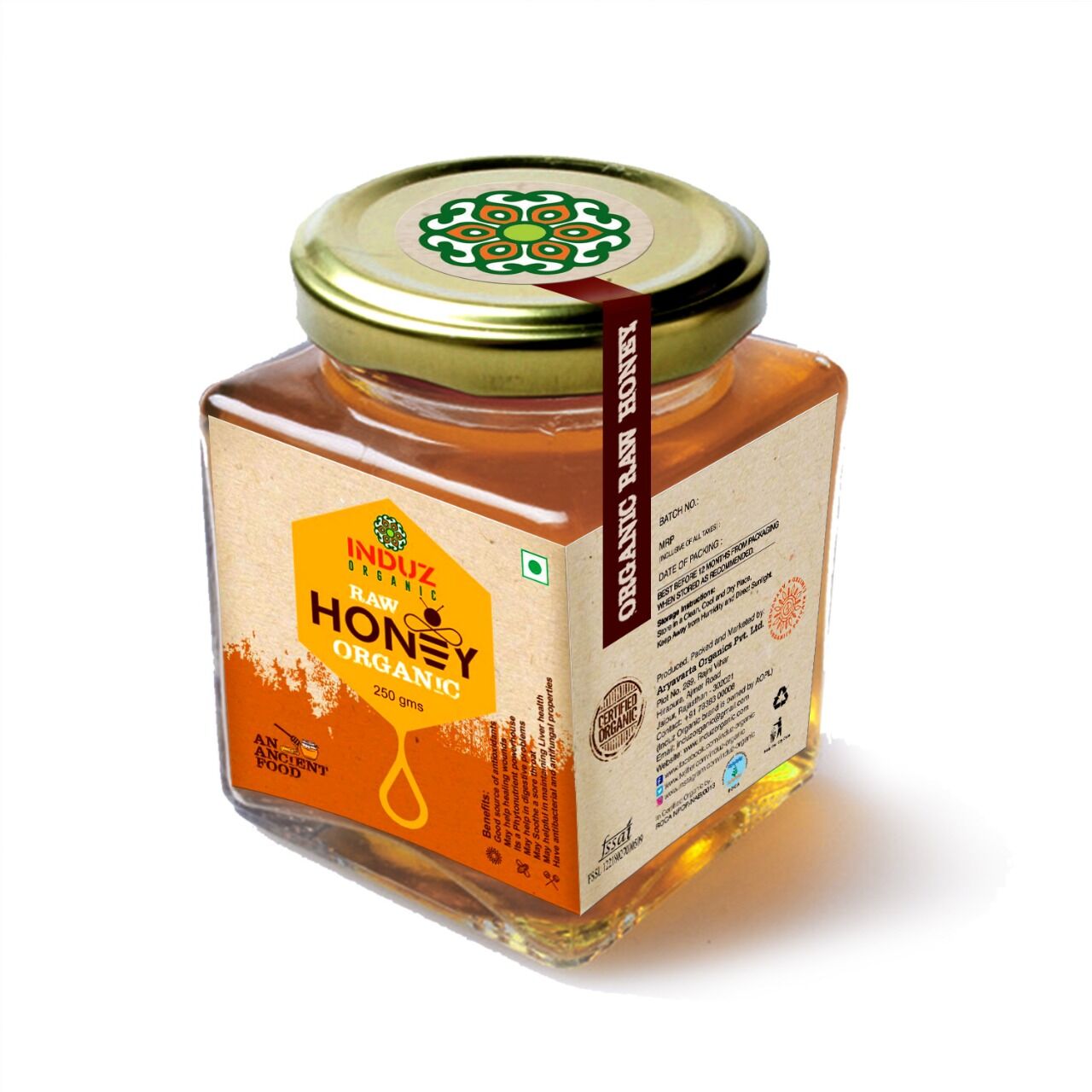 Organic Raw Honey (Induz Organic)