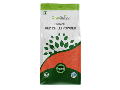 Organic Red Chilli Powder (OrgaSatva)