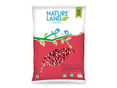 Organic Red Rajma (Nature-Land)