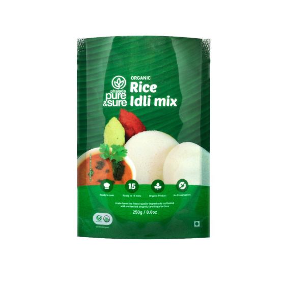 Buy Pure & Sure Organic Rice Idli Mix,250gm