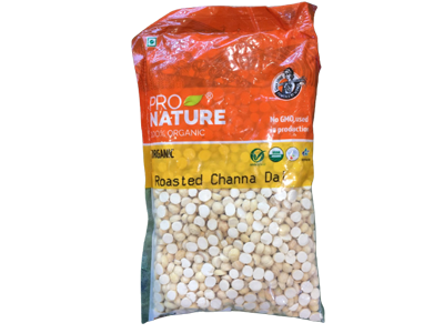 Organic Roasted Channa Dal (Pro Nature)