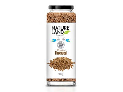 Organic Roasted Flaxseed (Nature-Land)