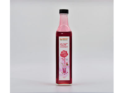 Organic Rose Sharbat Bottle Online