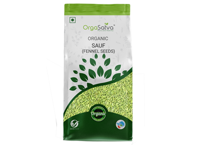 Organic Sauf/Fennel Seeds (OrgaSatva)