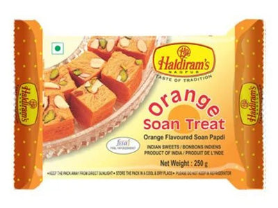 Orange Soan Papdi (Haldirams)