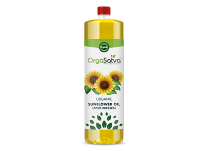 Organic SunFlower Oil (OrgaSatva)