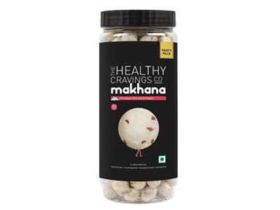 Roasted Makhana - Himalayan Pink Salt & Pepper (The Healthy Cravings Co)