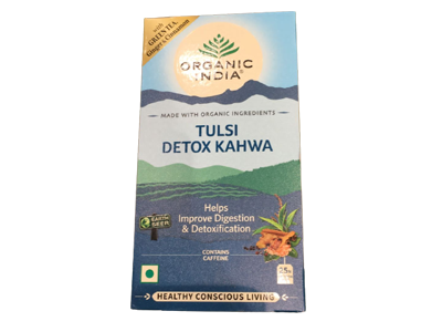 Organic Tulsi Detox Kahwa Tea (Organic India)