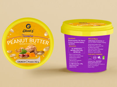 Turmeric Peanut Butter-Crunchy (Gleen'z)