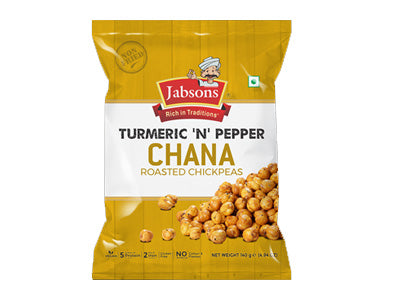 Turmeric ‘N’ Pepper Chana (Jabsons)