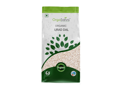 Organic Urad Dal skinless (OrgaSatva)