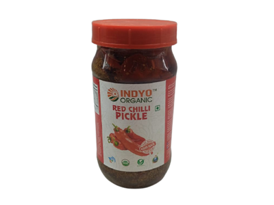 Organic Red Chilli Pickle (Indyo Organic)