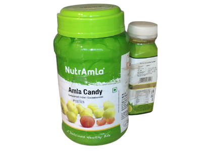 Organic Amla Candy Pieces (NutrAmla)