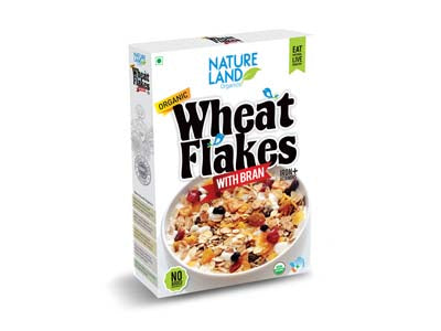 Organic Wheat Flakes (Nature-Land)