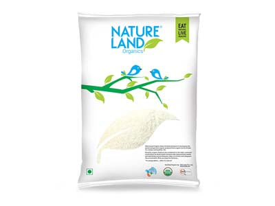 Organic Wheat Suji (Nature-Land)