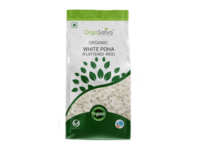 Organic White Poha (OrgaSatva)