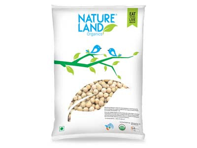 Organic White Peas (Nature-Land)