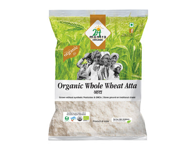 Buy 24 Mantra Organic Premium Whole Wheat Atta Online At Orgpick