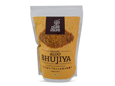 Buy Pure & Sure Organic Aloo Bhujiya Online At Orgpick