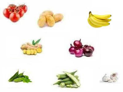 Organic Vegetables & Fruits Box