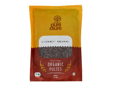 Organic Kidney Beans/Rajma (Pure&Sure)