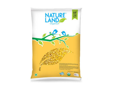 Buy Natureland's Organic Washed Moong Split Online